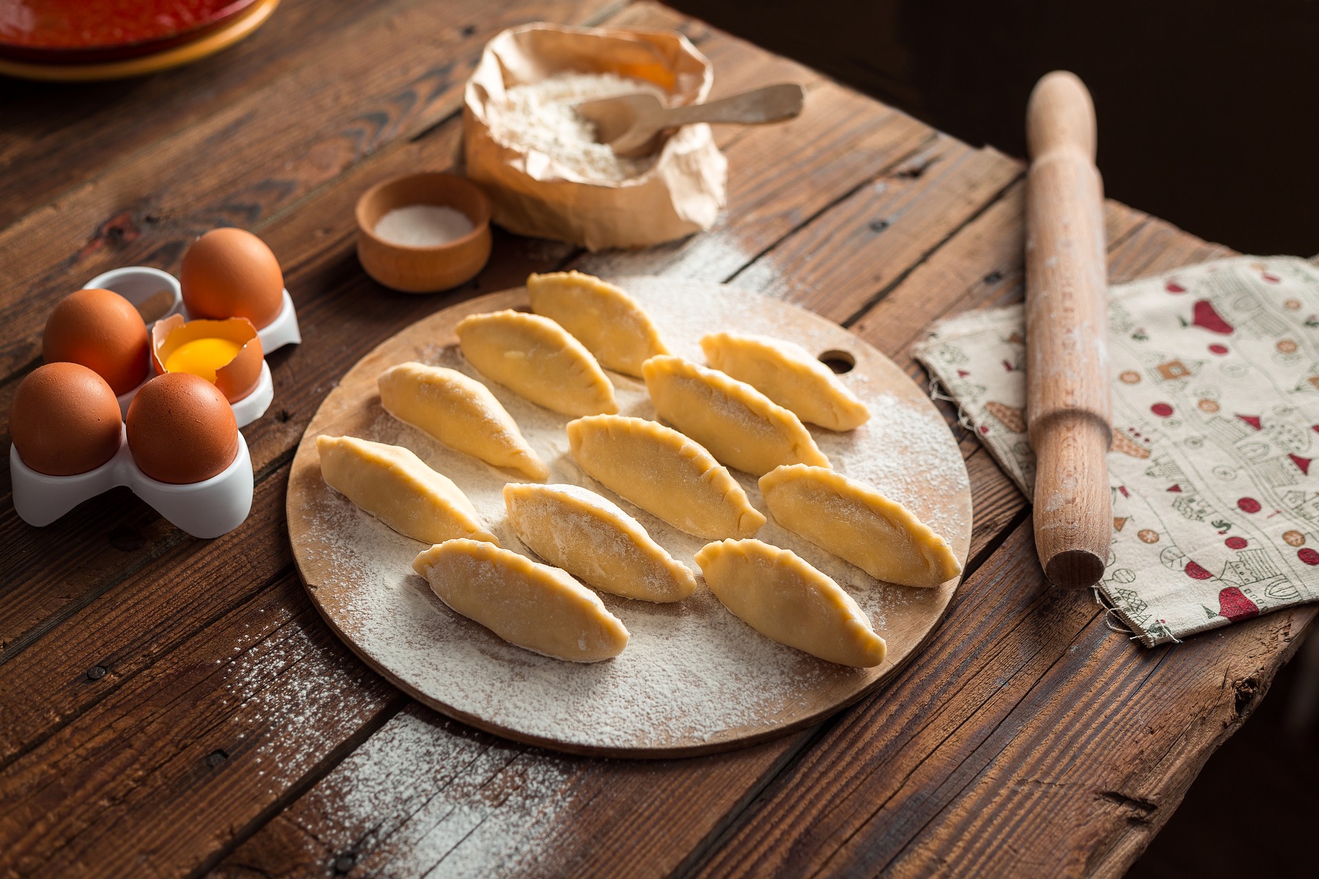 Cocinar empanadillas para congelarlas